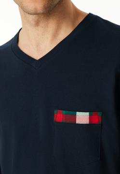 Afbeelding voor product Pyjama van het merk Schiesser in het Blauw