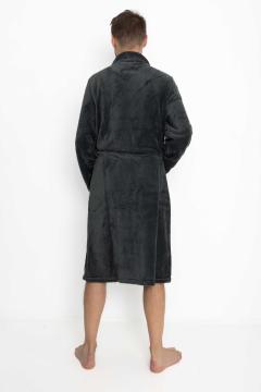 Afbeelding voor product Badjas van het merk Outfitter in het antraciet