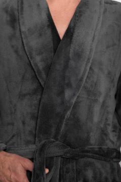 Afbeelding voor product Badjas van het merk Outfitter in het antraciet