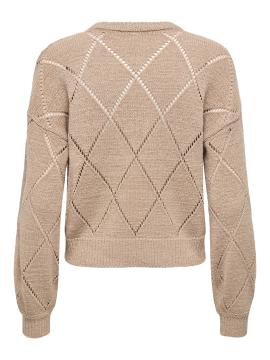 Afbeelding voor product Pull van het merk Only in het Beige