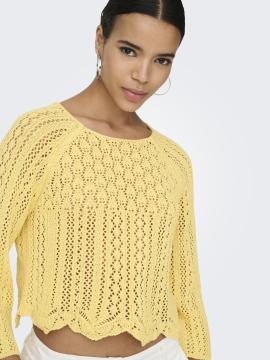 Afbeelding voor product Pull van het merk Only in het Geel