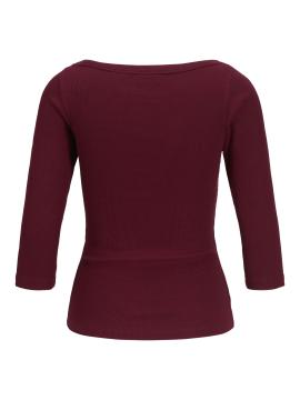 Afbeelding voor product T-shirt van het merk Jjxx in het Bordeaux