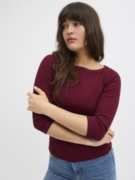 Afbeelding voor product T-shirt van het merk Jjxx in het Bordeaux