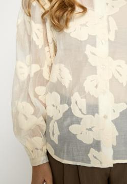 Afbeelding voor product Bloes van het merk Peppercorn in het Ecru