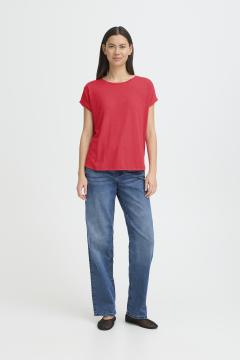 Afbeelding voor product T-shirt van het merk Ichi in het Rood