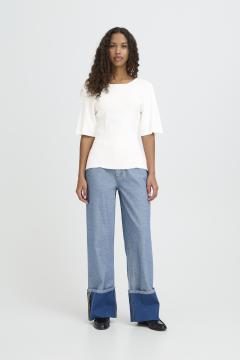 Afbeelding voor product Pull van het merk Ichi in het Wit