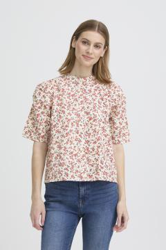 Afbeelding voor product Bloes van het merk Ichi in het Oranje