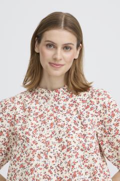 Afbeelding voor product Bloes van het merk Ichi in het Oranje