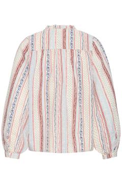 Afbeelding voor product Bloes van het merk Ichi in het Oranje