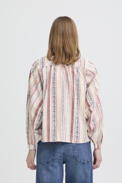 Afbeelding voor product Bloes van het merk Ichi in het Oranje