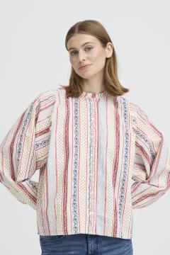 Afbeelding voor product Bloes van het merk Ichi in het Oranje