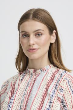 Afbeelding voor product Bloes van het merk Ichi in het Oranje