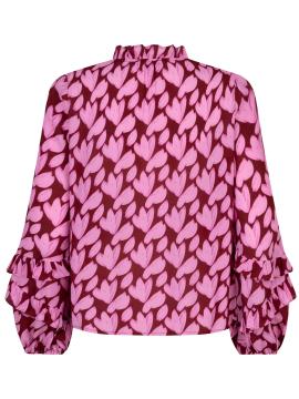 Afbeelding voor product Bloes van het merk Ydence in het Roze