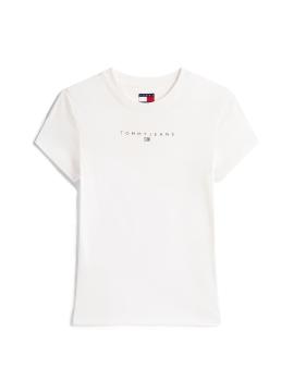 Afbeelding voor product T-shirt van het merk Tommy Jeans in het Wit