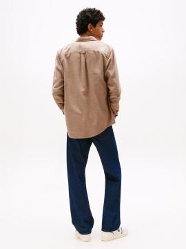 Afbeelding voor product Hemd van het merk Tommy Jeans in het Beige