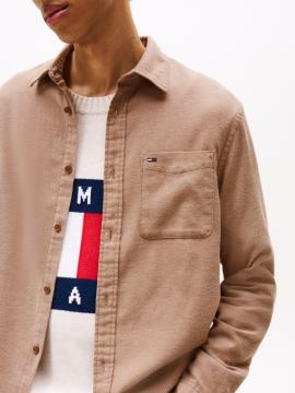 Afbeelding voor product Hemd van het merk Tommy Jeans in het Beige