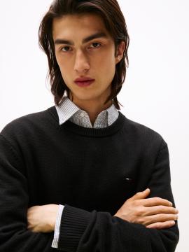 Afbeelding voor product Pull van het merk Tommy Jeans in het Zwart