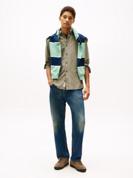 Afbeelding voor product Hemd van het merk Tommy Jeans in het Kaki