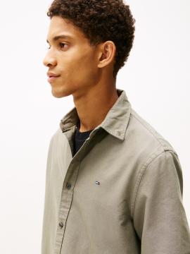Afbeelding voor product Hemd van het merk Tommy Jeans in het Kaki