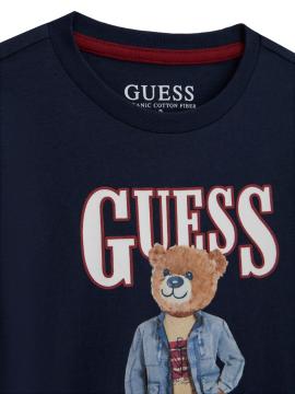 Afbeelding voor product T-shirt van het merk Guess in het Blauw