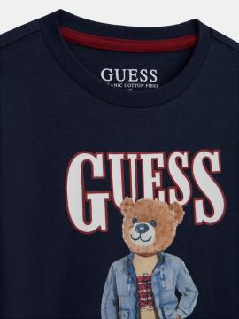 Afbeelding voor product T-shirt van het merk Guess in het Blauw