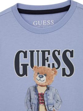 Afbeelding voor product T-shirt van het merk Guess in het Blauw