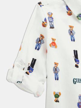 Afbeelding voor product Hemd van het merk Guess in het Wit