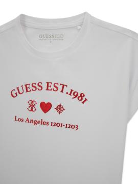 Afbeelding voor product T-shirt van het merk Guess in het Wit
