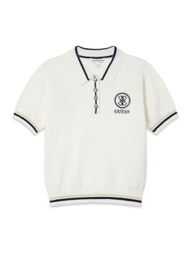 Afbeelding voor product Polo van het merk Guess in het Wit