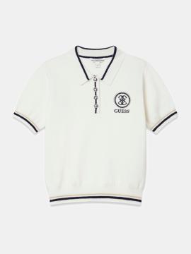 Afbeelding voor product Polo van het merk Guess in het Wit