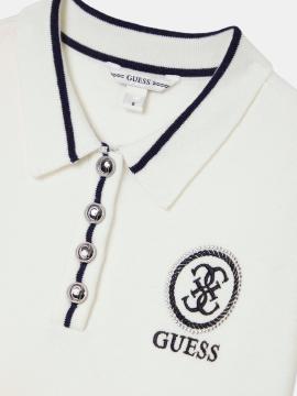 Afbeelding voor product Polo van het merk Guess in het Wit