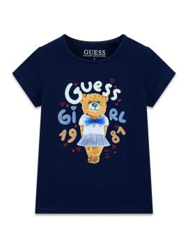 Afbeelding voor product T-shirt van het merk Guess in het Marine