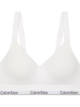 Afbeelding voor product Bh van het merk Calvin Klein in het Wit