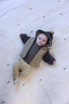 Afbeelding voor product Gilet van het merk Feetje in het Groen