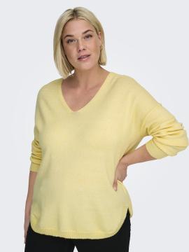 Afbeelding voor product Pull van het merk Only Carmakoma in het Geel