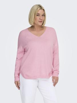 Afbeelding voor product Pull van het merk Only Carmakoma in het Roze