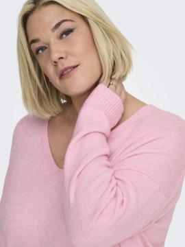 Afbeelding voor product Pull van het merk Only Carmakoma in het Roze