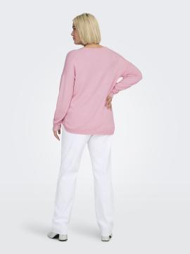 Afbeelding voor product Pull van het merk Only Carmakoma in het Roze