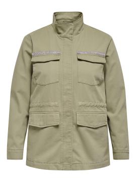 Afbeelding voor product Jacket van het merk Only Carmakoma in het Beige