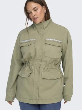 Afbeelding voor product Jacket van het merk Only Carmakoma in het Beige