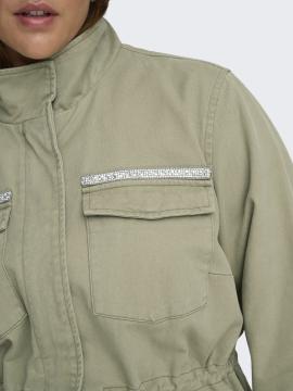 Afbeelding voor product Jacket van het merk Only Carmakoma in het Beige
