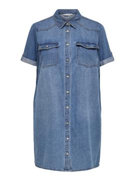 Afbeelding voor product Kleed van het merk Only Carmakoma in het Jeans