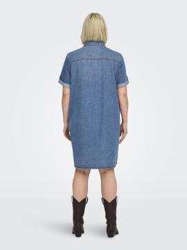 Afbeelding voor product Kleed van het merk Only Carmakoma in het Jeans