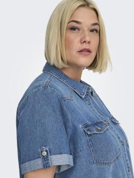 Afbeelding voor product Kleed van het merk Only Carmakoma in het Jeans