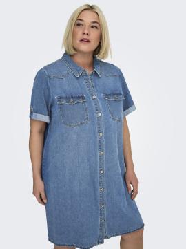 Afbeelding voor product Kleed van het merk Only Carmakoma in het Jeans