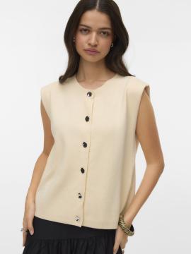 Afbeelding voor product Pull van het merk Vero Moda in het Beige
