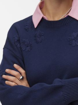 Afbeelding voor product Pull van het merk Vero Moda in het Marine