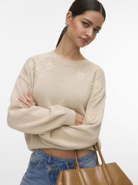Afbeelding voor product Pull van het merk Vero Moda in het Beige