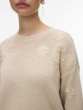 Afbeelding voor product Pull van het merk Vero Moda in het Beige