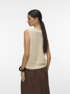 Afbeelding voor product Top van het merk Vero Moda in het Beige